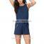 2016 OEM service casual wear plain pattern new fashion custom women jumpsuits