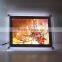 Advertising acrylic slim light box crystal led display holder a4