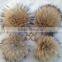 bag accessories - mixed color fluffy raccoon fur balls keychain