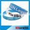 2016 promotional custom silicon wristband with high quality