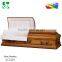 JS-A2677 Twist line honed brown good price casket