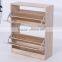 NOAHSION Melamine 2 Doors Shoe Cabinet Hot Selling