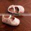 Printed in Love Beautiful Dress Leather Baby Shoes