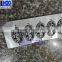 Top level new arrival wine bottle packaging metal sticker aluminum wine label metal tequila bottle sticer