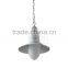 Home Decorators Collection Pendant 1-Light White Droplight LED Foyer Hanging Chandelier