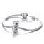 X245 Wholesale Silver Wheel Spacer Charm,925 Silver Crystal Charms Fit Bracelet