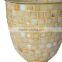 Beautiful mosaic glass flower vase.Mosaic Flower Vase Glass Vase