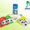 Custom made stand up eco-friendly plastic flexible packaging water bag with carabiner
