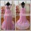 Chiffon Pleated Crystal Beading Customized Prom Party Evening Dresses Vestidos PD031 Real Sample Dress