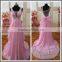 Chiffon Pleated Crystal Beading Customized Prom Party Evening Dresses Vestidos PD031 real sample dress