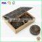 Wholesale Custom Printed Kraft Mooncake Box , Food Grade Packing Mooncake Box