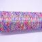 big loop acrylic fancy knitting yarn multicolor china a-rella brand