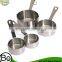 New Arrival 4pcs 1/4-1inch Stainless Steel Measuring Cups Spoon Set For Kitchen Measure Tool