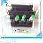 Foldable decorative l wooden magazine holder rack wholesale