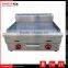 professional equipment stainless steel table top gas griddle for restaurant