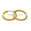 hot sale 316 medical steel simple earrings with rose gold earring