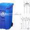 240L plastic trash can