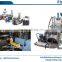Fully integrated continuous hydraulic screen changer for pe