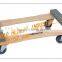 wood deck 30"X60" platform truck with 6"x2" heavy duty casters