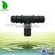 Drip Pipe Fittings Tool Plastic Barbed Tee Connector