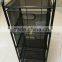 4 Tier Metal Mesh Rolling Cart Utility Cart Kitchen Storage Cart on Wheels