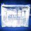9pcs cheap travel bottle set transparent plastic travel bottle set travel bottle kit