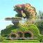 Whloesale Artificial topiary grass animals sculpture