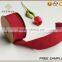 100% polyester linen look fabric for Gift Ribbon