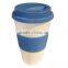 bamboo fiber plate fiber eco-friend coffee cup drinking mug
