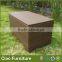 Waterproof garden rattan storage box