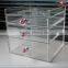 Hot sale china factory clear acrylic jewelry display case with logo