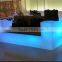 Luminous Bar Furniture 2 Seater Sofa LED Plastic Waterproof Illuminated Sofa for Nightclub / otobi furniture in bangladesh price