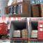 Custom 4 ways floor metal bag display stand