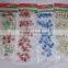 9ft Colorized Christmas Beaded Garland