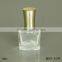10ml square empty nail polish bottle with gold cap