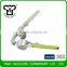 Top sale custom design soft handle aluminum alloy garlic presser