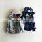 Winter Warm Cotton Fleece Boots Printed Children Baby Zipper Hoody