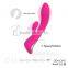 Waterproof Vibe G-Spot Rabbit Vibrator Soft Janpen AV Vibrator