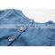B22615A Europe girl embroidered imitation denim dress