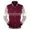 customize garment factory cheap varsity jacket with printing