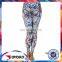 custom made sublimation printed womens sports fitness leggings