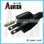 usa 1.5 sq mm 10a 220v 4x0.75mm2 pvc cable power cord iec c5 power cord extension power cable