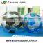 Crazy football shape inflatable soccer zorb ball on grass filed for adults in funny activities