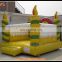 Hot sell inflatable birthday cake party castle, inflatable jumper house, inflatable bouncy castle with candles
