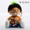 Hot sale & good quality cartoon image plush toys stuffed African American dolls