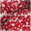 sandwash rayon challis satin printed fabric with good hand feel