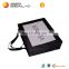 Recycled Matrial Made Custom Printed China Factory Clothing Shopping Bag with Black Handles