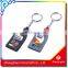 custom logo 2D custom shaped soft rubber pvc keychain