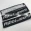 Custom embroidery logo name brand patch for uniforms