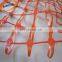 PE Plastic Snow Fence / Orange Warning Safety Fence Safety Nets